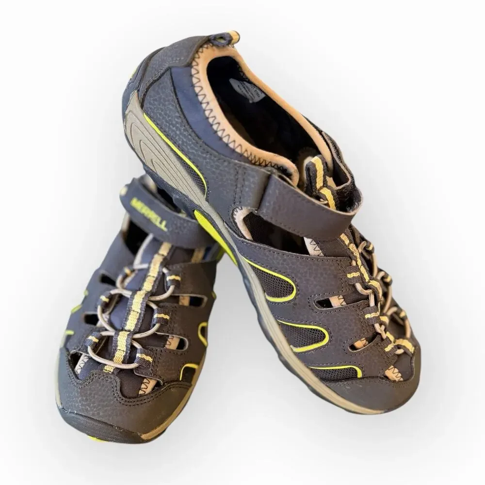 Merrell Hydro H2O Hiker Closed Toe Sandals Sporty Navy Blue MY54859 Fisherman 7
